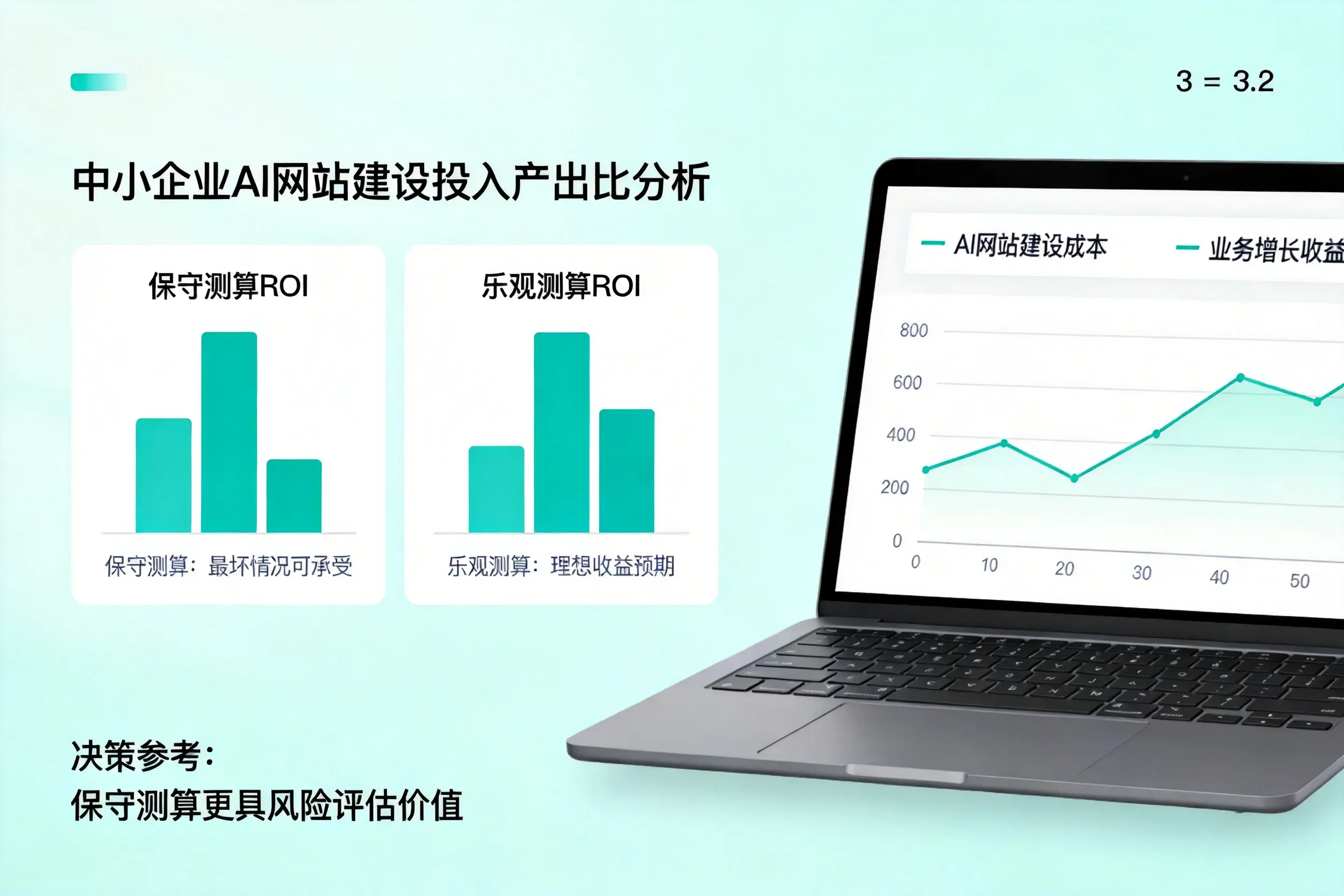 广元中小企业AI网站建设投入产出比怎么算?先看这份分析