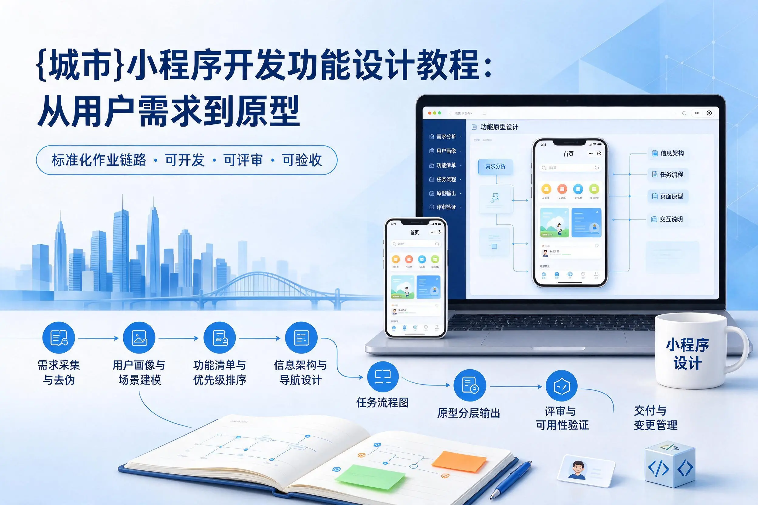 广元小程序开发功能设计教程:从用户需求到原型